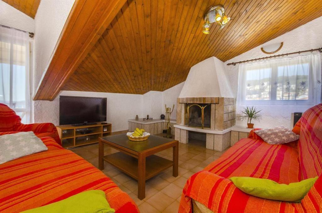 Three Bedroom Apartment With Amazing Sea View Трогір Екстер'єр фото